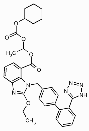 Кандесартан* цилексетил